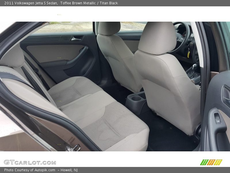 Toffee Brown Metallic / Titan Black 2011 Volkswagen Jetta S Sedan
