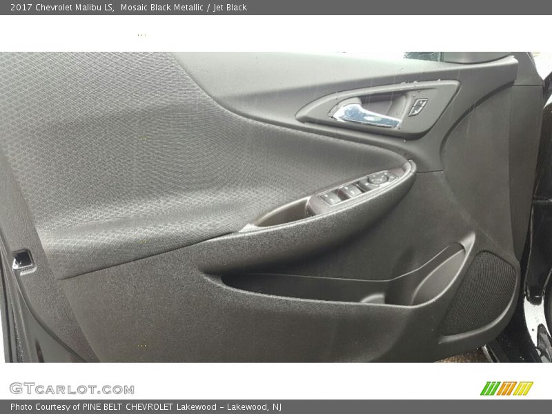 Mosaic Black Metallic / Jet Black 2017 Chevrolet Malibu LS