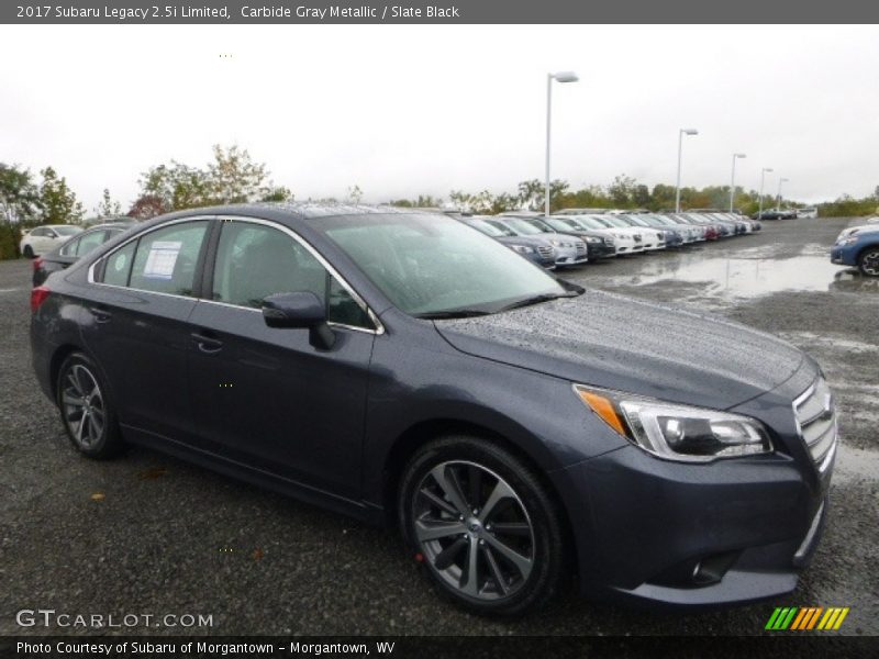 Carbide Gray Metallic / Slate Black 2017 Subaru Legacy 2.5i Limited