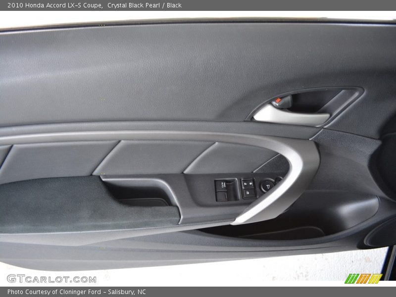 Crystal Black Pearl / Black 2010 Honda Accord LX-S Coupe
