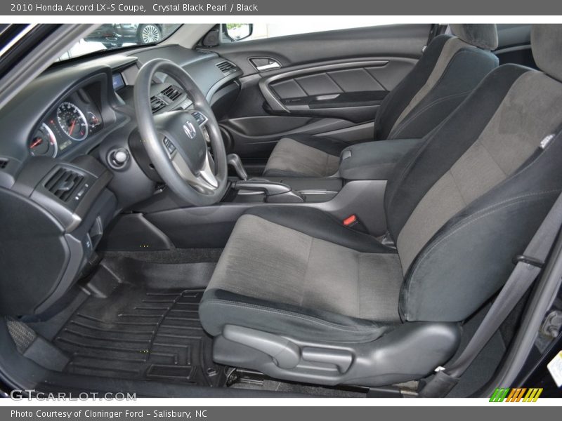 Crystal Black Pearl / Black 2010 Honda Accord LX-S Coupe