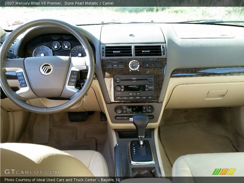Dune Pearl Metallic / Camel 2007 Mercury Milan V6 Premier