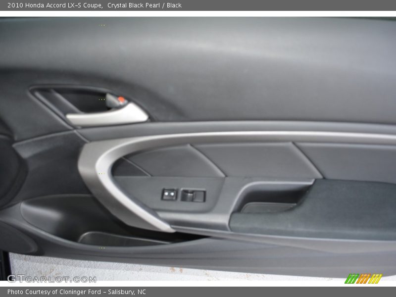Crystal Black Pearl / Black 2010 Honda Accord LX-S Coupe