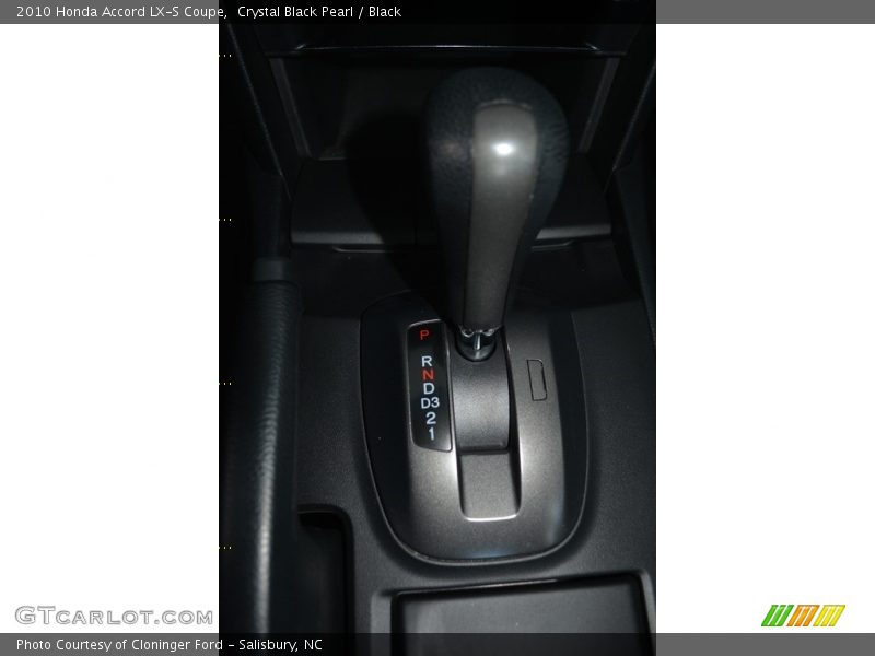 Crystal Black Pearl / Black 2010 Honda Accord LX-S Coupe
