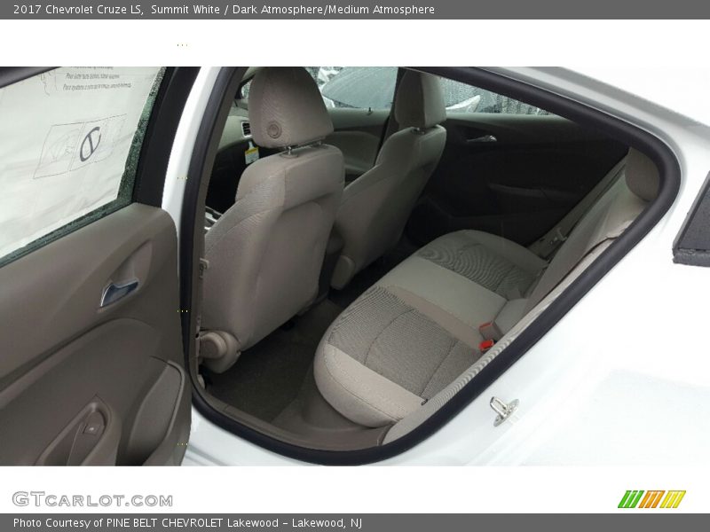 Summit White / Dark Atmosphere/Medium Atmosphere 2017 Chevrolet Cruze LS