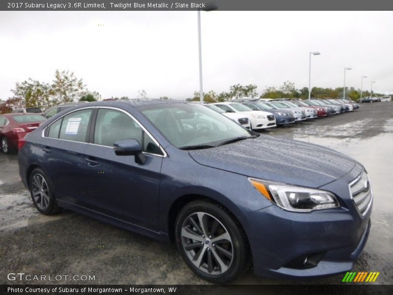 Twilight Blue Metallic / Slate Black 2017 Subaru Legacy 3.6R Limited
