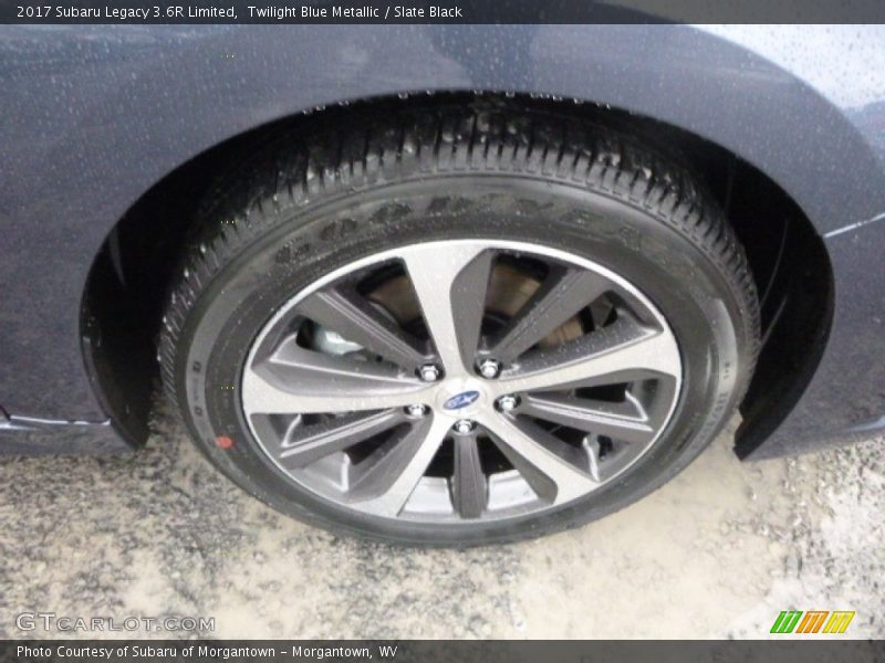 Twilight Blue Metallic / Slate Black 2017 Subaru Legacy 3.6R Limited