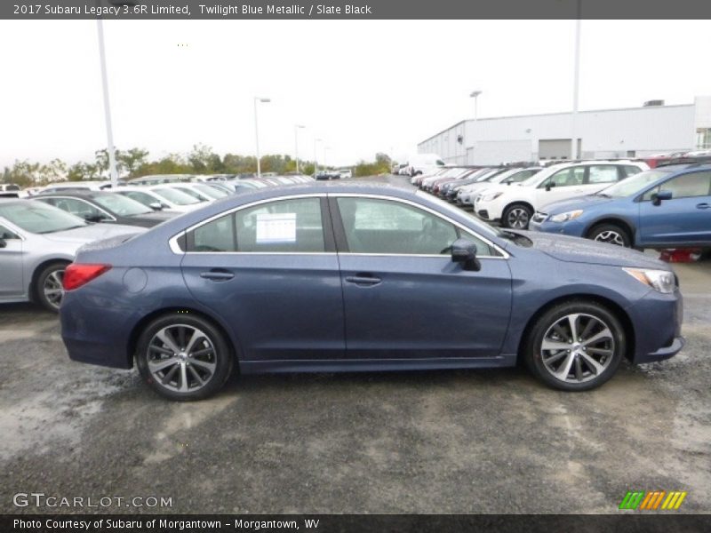 Twilight Blue Metallic / Slate Black 2017 Subaru Legacy 3.6R Limited