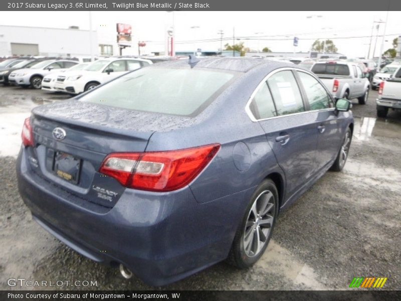 Twilight Blue Metallic / Slate Black 2017 Subaru Legacy 3.6R Limited