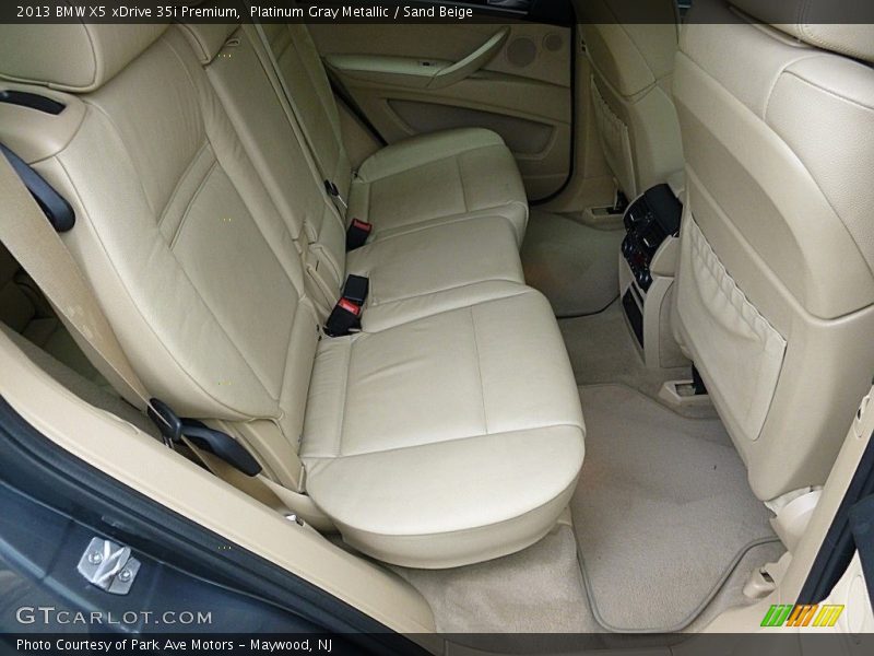 Platinum Gray Metallic / Sand Beige 2013 BMW X5 xDrive 35i Premium