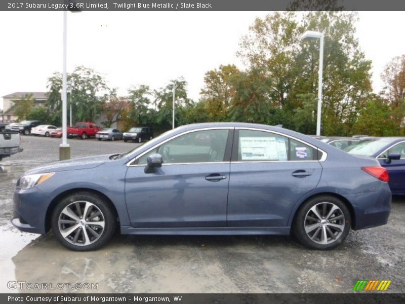 Twilight Blue Metallic / Slate Black 2017 Subaru Legacy 3.6R Limited