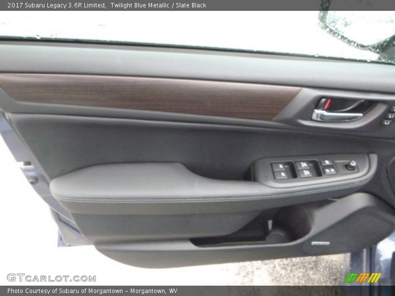 Twilight Blue Metallic / Slate Black 2017 Subaru Legacy 3.6R Limited