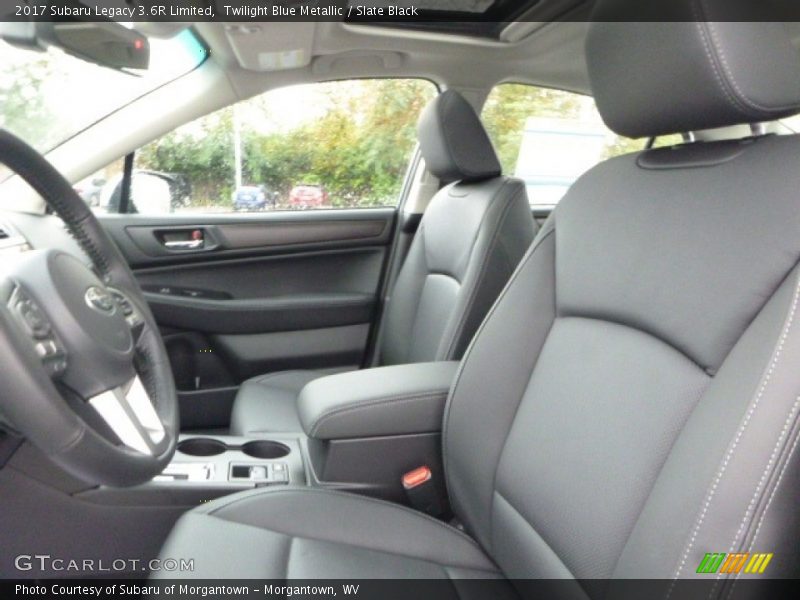 Twilight Blue Metallic / Slate Black 2017 Subaru Legacy 3.6R Limited