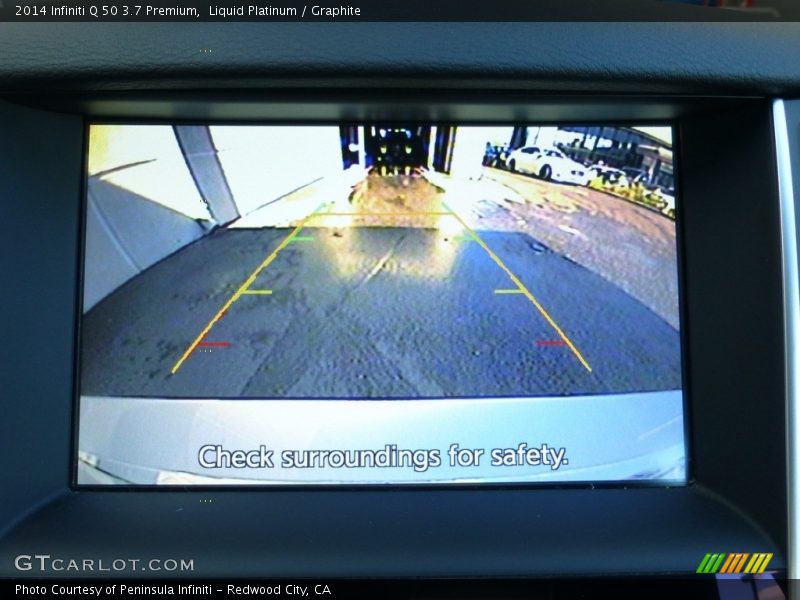 Liquid Platinum / Graphite 2014 Infiniti Q 50 3.7 Premium