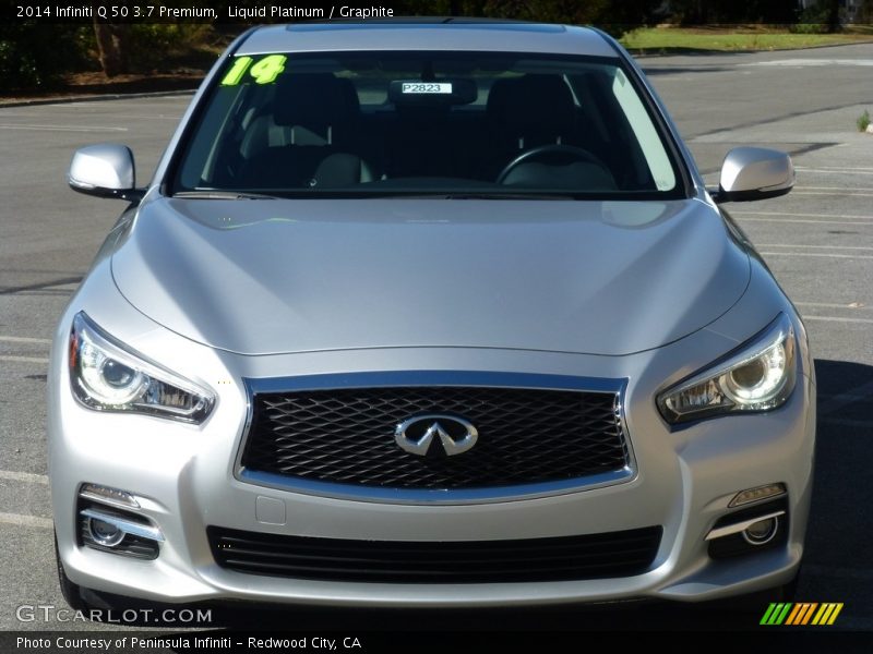 Liquid Platinum / Graphite 2014 Infiniti Q 50 3.7 Premium