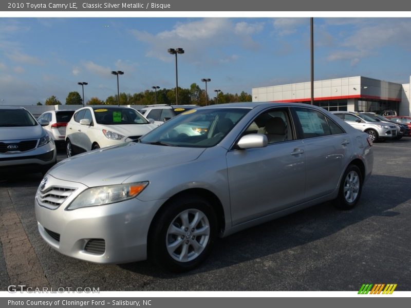 Classic Silver Metallic / Bisque 2010 Toyota Camry LE