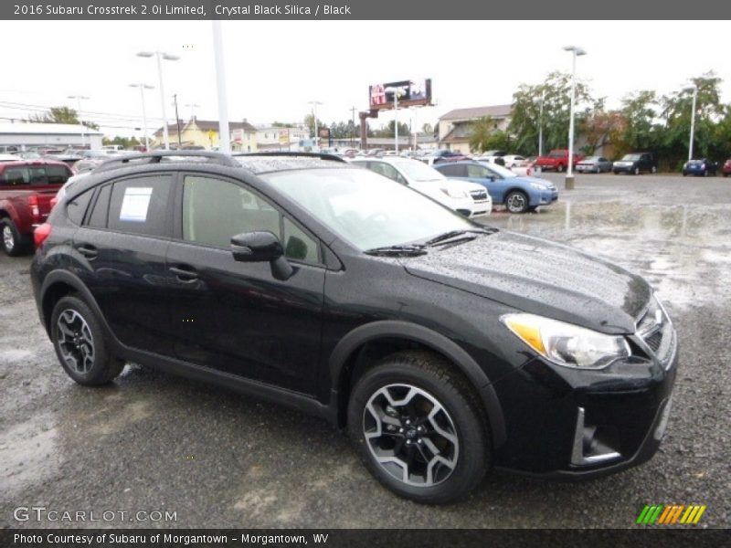  2016 Crosstrek 2.0i Limited Crystal Black Silica