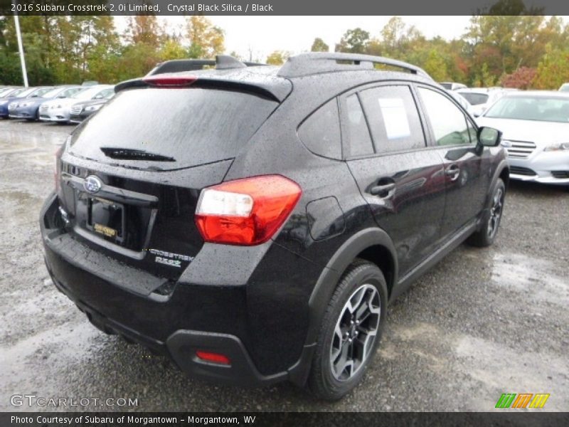 Crystal Black Silica / Black 2016 Subaru Crosstrek 2.0i Limited