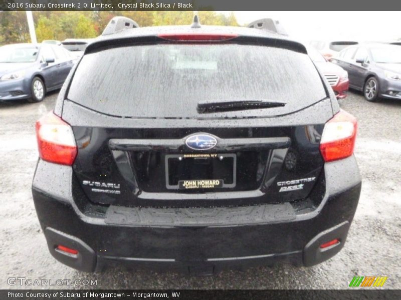 Crystal Black Silica / Black 2016 Subaru Crosstrek 2.0i Limited