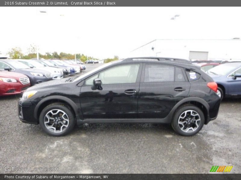 Crystal Black Silica / Black 2016 Subaru Crosstrek 2.0i Limited