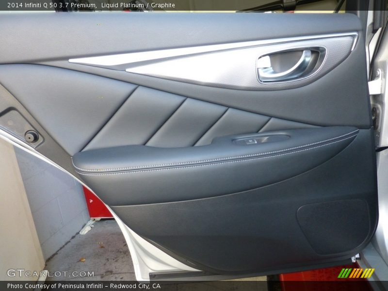 Liquid Platinum / Graphite 2014 Infiniti Q 50 3.7 Premium