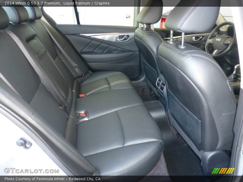Liquid Platinum / Graphite 2014 Infiniti Q 50 3.7 Premium