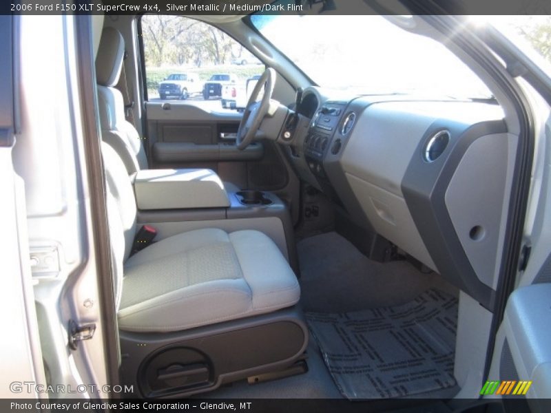 Silver Metallic / Medium/Dark Flint 2006 Ford F150 XLT SuperCrew 4x4