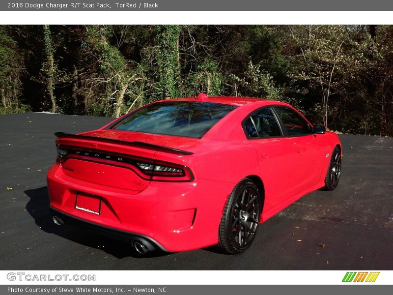 TorRed / Black 2016 Dodge Charger R/T Scat Pack