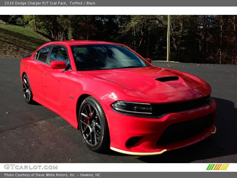TorRed / Black 2016 Dodge Charger R/T Scat Pack