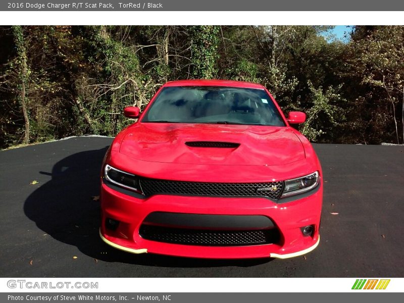 TorRed / Black 2016 Dodge Charger R/T Scat Pack