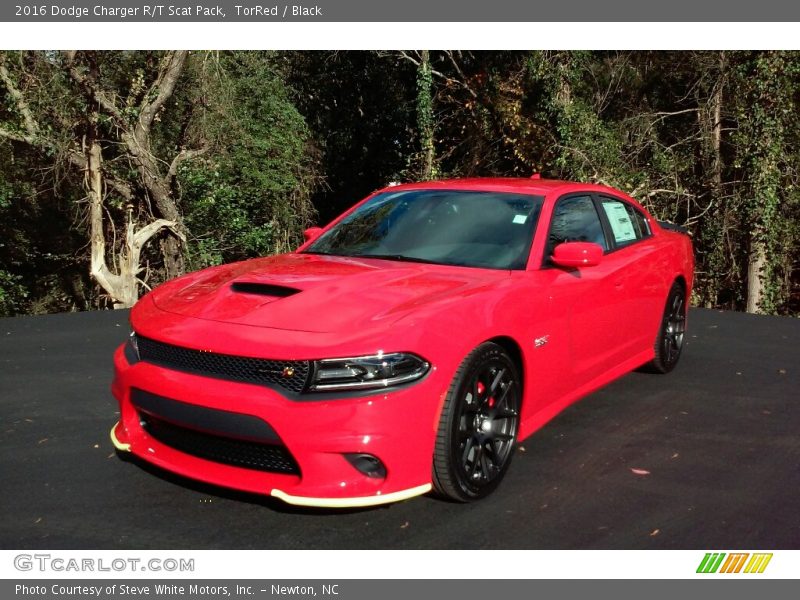 TorRed / Black 2016 Dodge Charger R/T Scat Pack