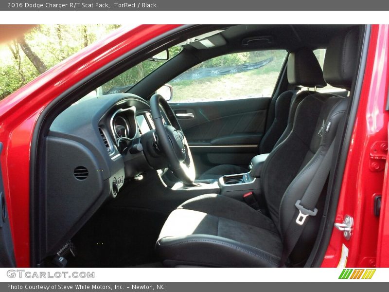 TorRed / Black 2016 Dodge Charger R/T Scat Pack