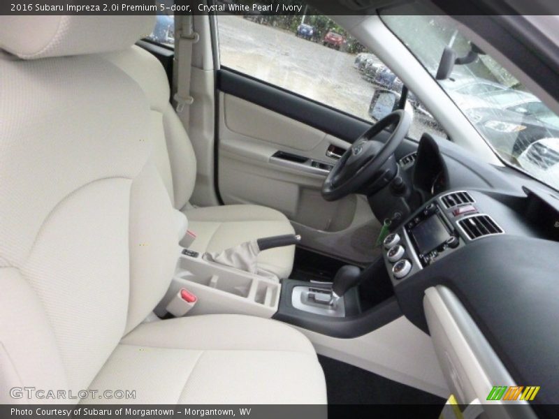 Crystal White Pearl / Ivory 2016 Subaru Impreza 2.0i Premium 5-door
