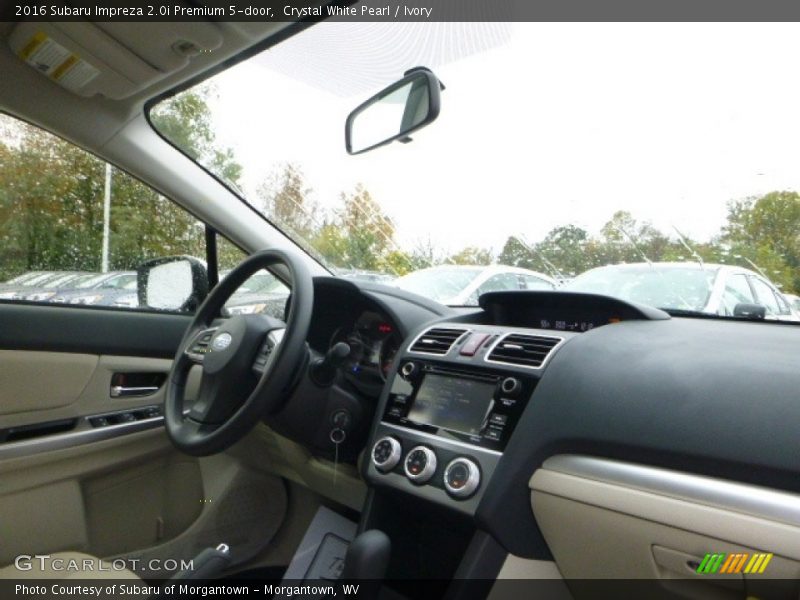 Crystal White Pearl / Ivory 2016 Subaru Impreza 2.0i Premium 5-door