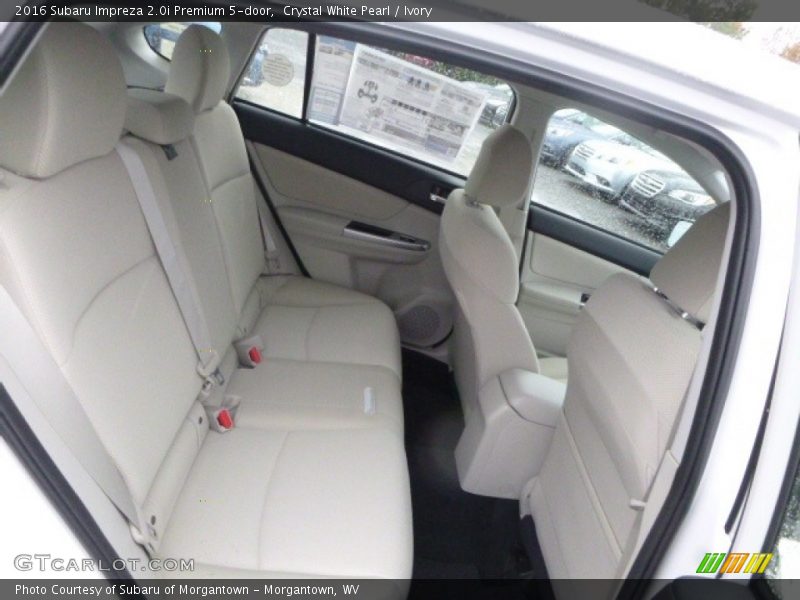 Crystal White Pearl / Ivory 2016 Subaru Impreza 2.0i Premium 5-door