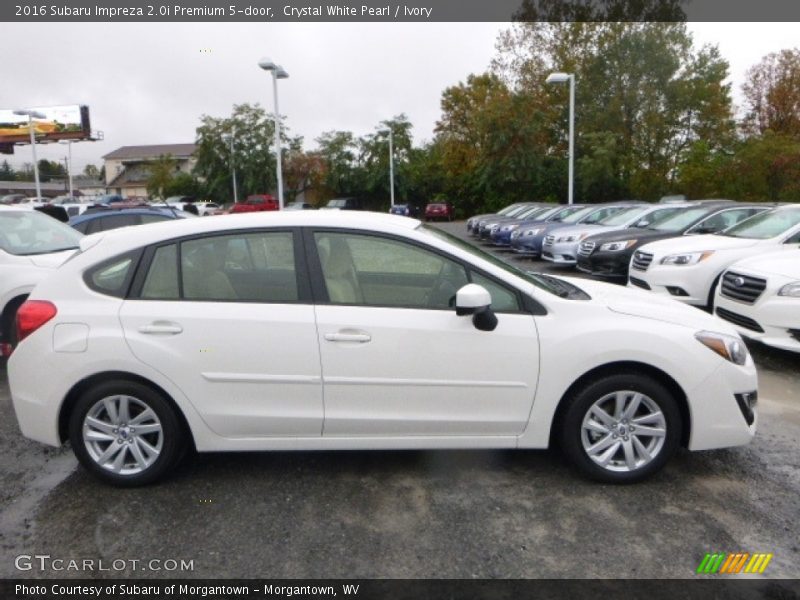 Crystal White Pearl / Ivory 2016 Subaru Impreza 2.0i Premium 5-door