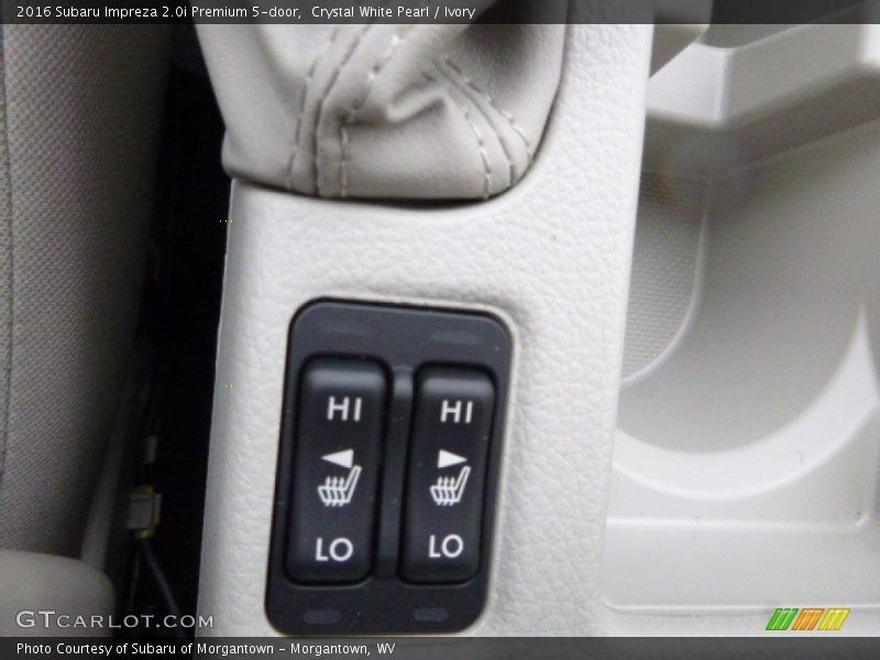 Crystal White Pearl / Ivory 2016 Subaru Impreza 2.0i Premium 5-door