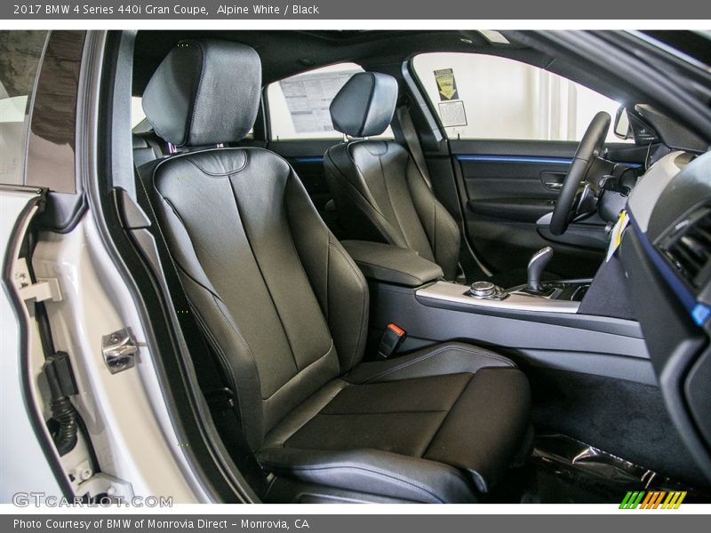 Alpine White / Black 2017 BMW 4 Series 440i Gran Coupe