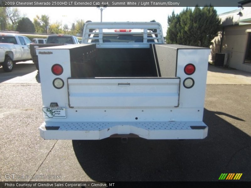 Summit White / Light Titanium/Ebony 2009 Chevrolet Silverado 2500HD LT Extended Cab 4x4