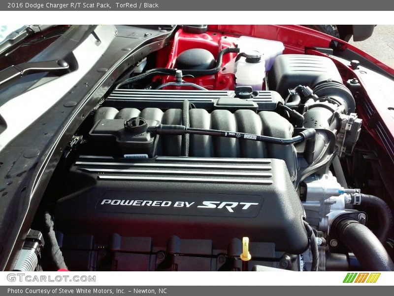 TorRed / Black 2016 Dodge Charger R/T Scat Pack