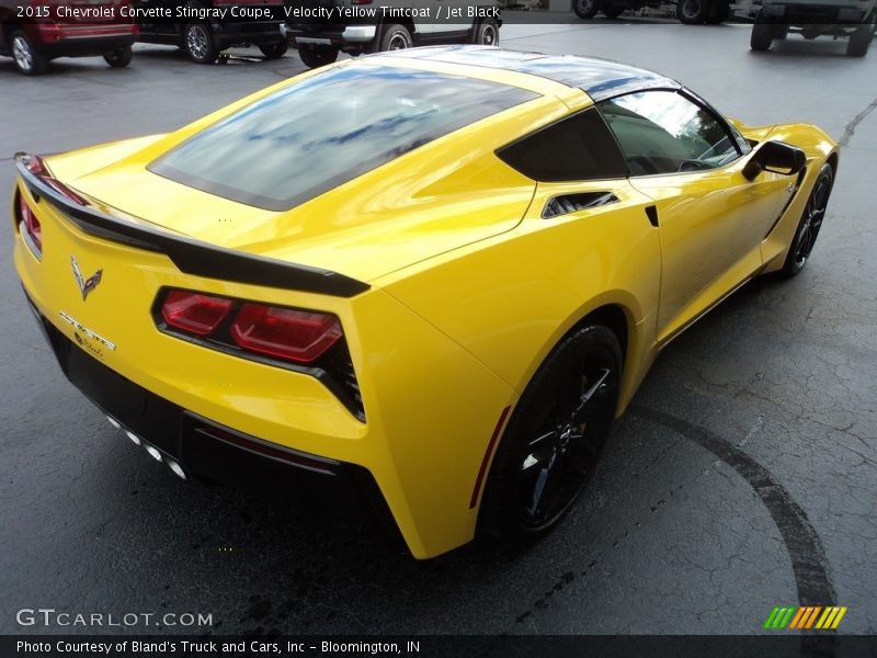Velocity Yellow Tintcoat / Jet Black 2015 Chevrolet Corvette Stingray Coupe
