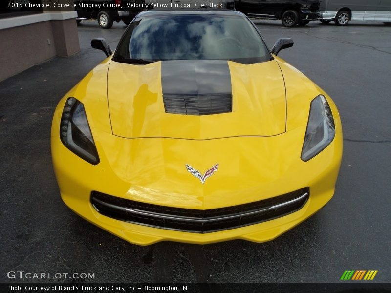 Velocity Yellow Tintcoat / Jet Black 2015 Chevrolet Corvette Stingray Coupe