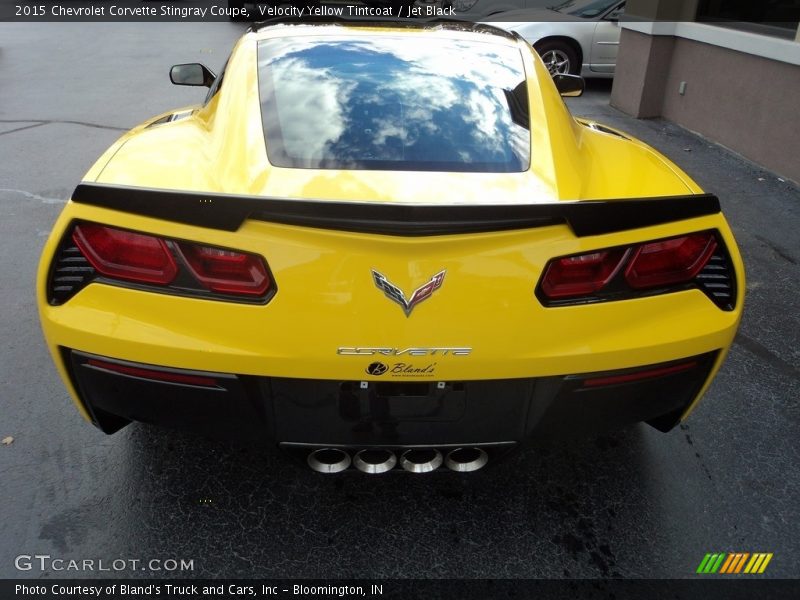 Velocity Yellow Tintcoat / Jet Black 2015 Chevrolet Corvette Stingray Coupe