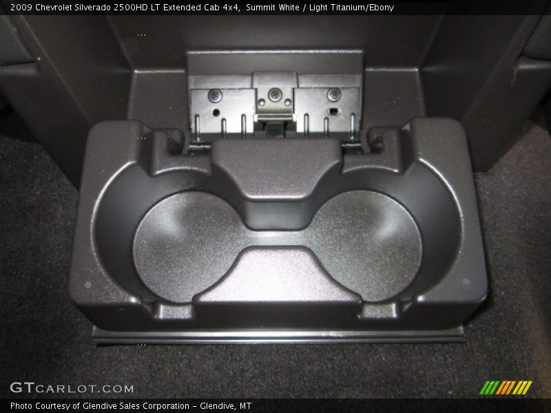 Summit White / Light Titanium/Ebony 2009 Chevrolet Silverado 2500HD LT Extended Cab 4x4