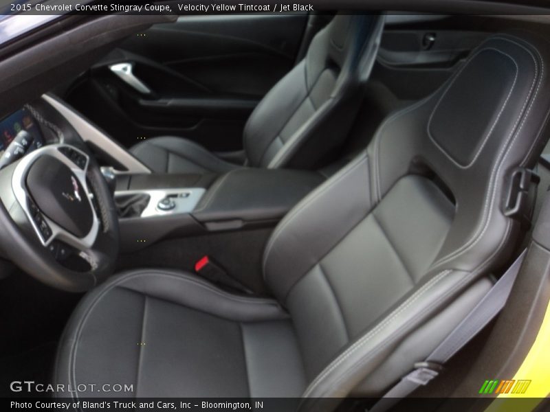 Velocity Yellow Tintcoat / Jet Black 2015 Chevrolet Corvette Stingray Coupe