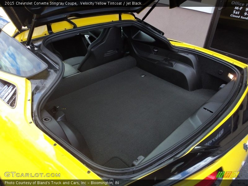 Velocity Yellow Tintcoat / Jet Black 2015 Chevrolet Corvette Stingray Coupe