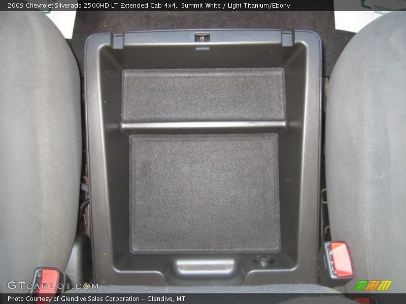 Summit White / Light Titanium/Ebony 2009 Chevrolet Silverado 2500HD LT Extended Cab 4x4