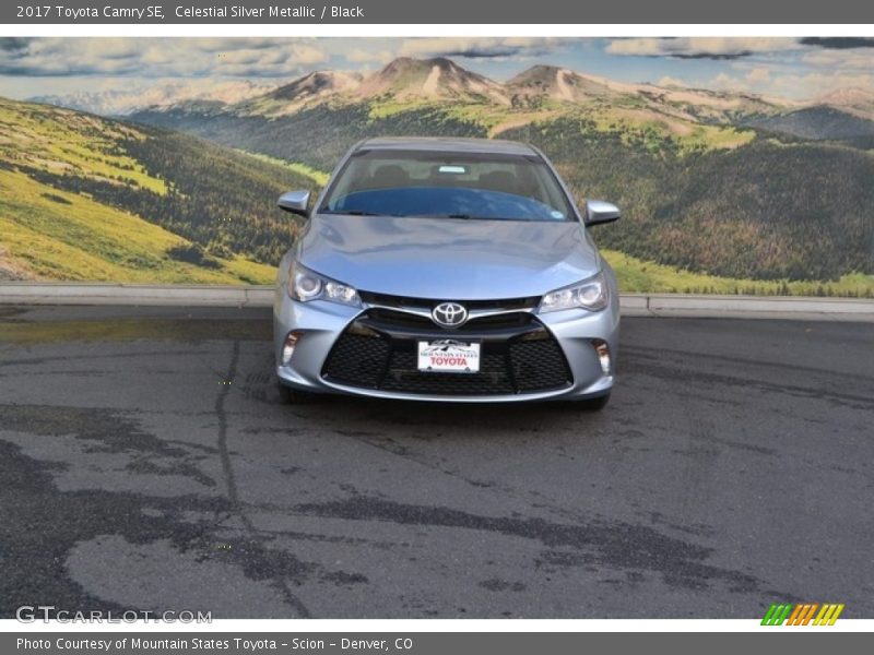 Celestial Silver Metallic / Black 2017 Toyota Camry SE