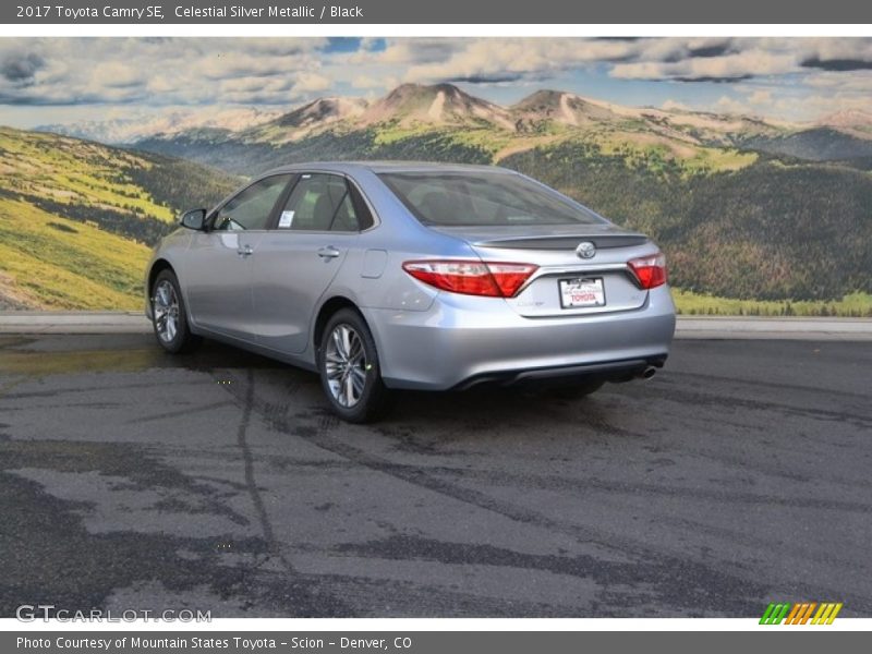 Celestial Silver Metallic / Black 2017 Toyota Camry SE