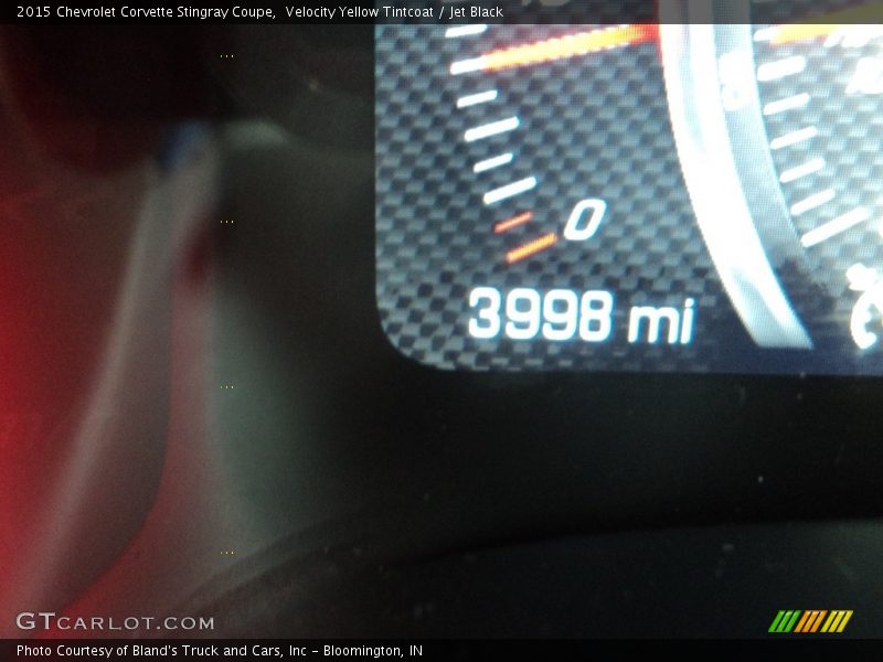 Velocity Yellow Tintcoat / Jet Black 2015 Chevrolet Corvette Stingray Coupe
